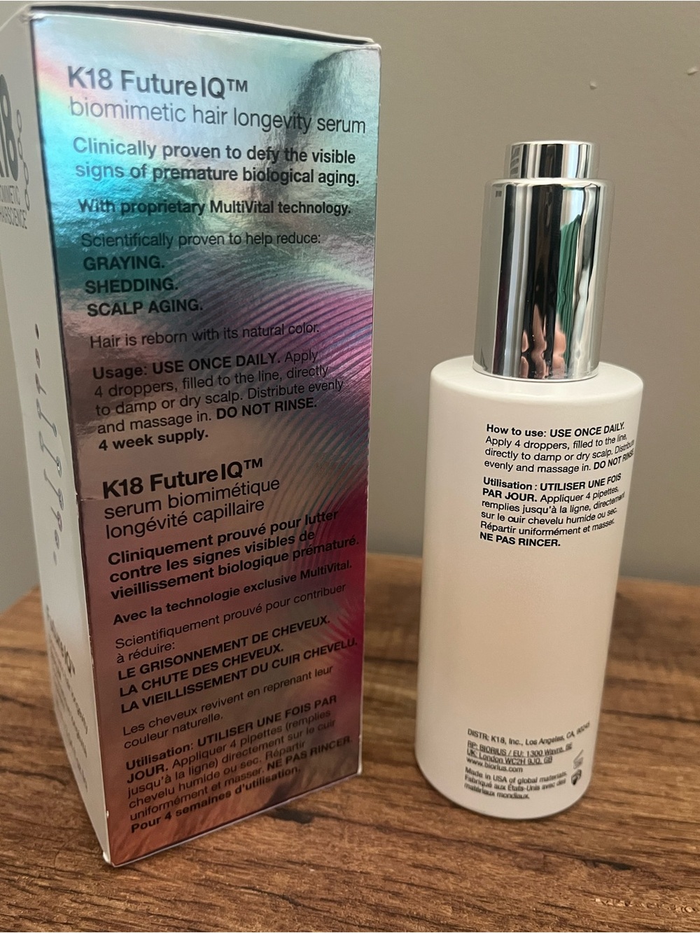 (Final price) K18 Biomimetic Hairscience Future IQ Serum – 90mL - Picture 3 of 6
